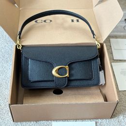 Hot Womens Man Tabby Designer Bag Messenger bags 10A tote Handbags Real Leather Baguette Shoulder bag Mirror Quality Square Crossbody Fashion