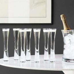 Champagne Glasses Glitter Flutes Clear Cups Bubble Wine Tulip Cocktail for Bar Party Gift Wedding Dress Wine Glasses