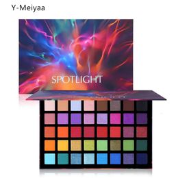 Professional 40 Colour Eye Shadow Palette Colourful Artist Shimmer Glitter Matte Pigmented Powder Pressed Eyeshadow Makeup Kit 240123