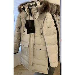 Original designer brandCanada Men's Knuckles Coats High Real Womens Canadian Woman 06 Style And Black Fur White Duck Down Jacket jacket north qualityLuxury