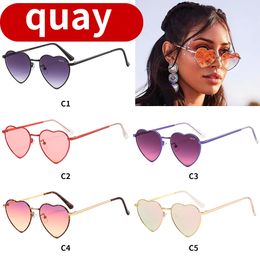 Stylish quay Sunglasses for women designer round glasses with diamond lenses for men outdoor cycling sunglasses