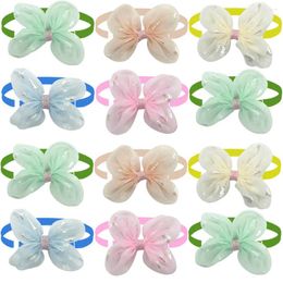 Dog Apparel 50/100pcs Dogs Pets Accessories Pet Bow Ties Adjustable Grooming Collar Beauty Supplies