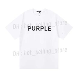 2024NEW Purple Brand T Shirt Mens and Women Unisex Summer Shirt Novelty Style Clothes Designer Purple T Shirt Graphic Tee Us Size S M L XL 58
