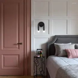 Wall Lamp Led Energy-saving Bedside Bedroom Simple Modern Nordic Living Room Corridor Balcony Bathroom Decoration