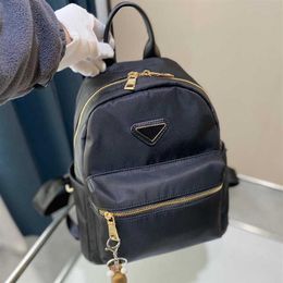 Triangle Backpack Style Bags Designers Backpacks Mini Black Backpack Men Back Pack Women Tote Bag Fashion Solid Color Purse Ha266t