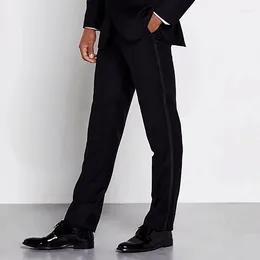Men's Suits Formal Suit Pants For Men Wedding Groomaman Slim Fit Elegant Clothing Evening Dinner Tailor-made Classic Business Male Trousers