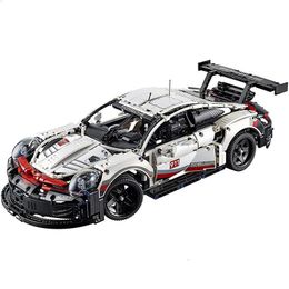 Diecast Model Cars 911 Rsr Engineering Car Compatible 42096 Bricks 1580 Pieces Building Kit For Adts Gifts Kids Blocks Construction Ot7Wp