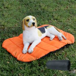 Mats Outdoor Indoor Dog Bed Blanket Foldable Pet Mat Dog Cushion Cat Puppy Waterproof Outdoor Kennel Pet Beds For Camping Travel