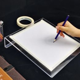 Supplies Transparent Acrylic Drawing Table Support Bookshelf Stand Holder Desktop Watercolour Oil Easel for Painting Art Supplies