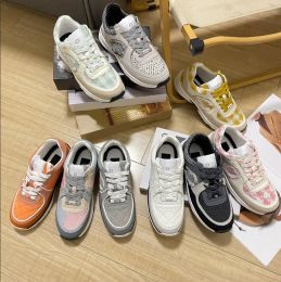 Spring designer casual shoes High-end luxury comfortable Top soft sole elastic sneakers basketball running fashion running shoes