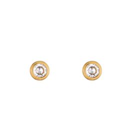 Luxury Design Cute Stud Love Damour Earrings for Women Girls Ladies Cubic Zirconia Paved Brand Jewelry2159