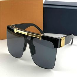 2020 New Fashion Sunglasses 1194 Square Half Frame Flip Top Quality Avant-Garde Style Outdoor Glasses with case superior quality2535