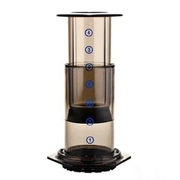 2020 New New Philtre Glass Espresso Coffee Maker Portable Cafe French Press CafeCoffee Pot For AeroPress Machine C10302157