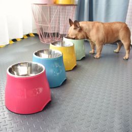 Feeding Large capacity dog feeder dog drinking bowl cat pet food bowl feeder dog bowl pet supplies dog food container