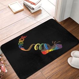 Carpets LGBT Pride Bath Mat Month Lgbtq Pointe Shoes Gay Doormat Kitchen Carpet Outdoor Rug Home Decoration