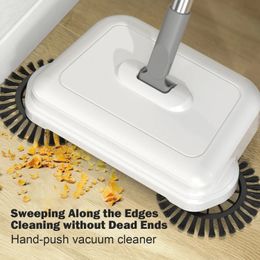 Hand Push Automatic Sweeper Household Sweeping Machine Mop Broom Dustpan Floor Cleaning Tools 240123