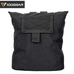 Carrier IDOGEAR Folding Drop Pouch Tactical Molle Magazine Dump Pouch Recycling Bag Hunting Bags 3551