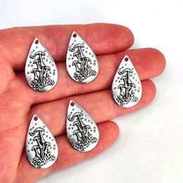 Charms 5pcs Water Droplet Mushroom Moon Star Charm Making Jewelry Findings For DIY Earring Necklace