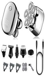 Multi grooming kit digital display electric shaver beard electric razor wet dry men facial&body shaving machine2506303