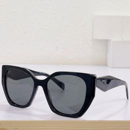 Ladies MONOCHROME PR 19ZS Sunglasses Designer Party Glasses WOMENS Stage Style Top High Quality Fashion Cat Eye Frame Size 52-18-12622