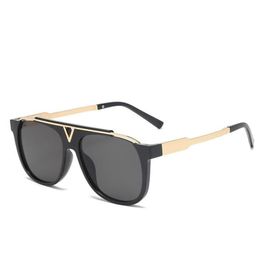 Sunglasses Luxury Pilot Style 2021 Cool High Quality UNISEX EYEWEAR Fashion Retro Frame V SHADES2895