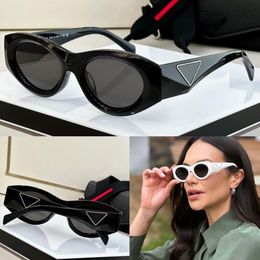 Womens P home sunglasses SPR20 designer party glasses ladies stage style top high quality Fashion concave-convex three-dimensional267o