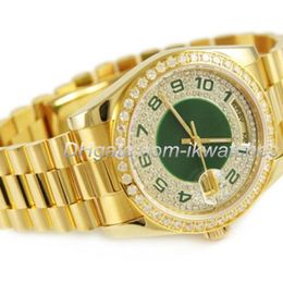 TOP quality New fashion watch diamonds watches mechanical automatic wristwatch Stainless Steel Band 098180V