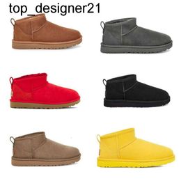 New 24ss women ultra mini snow boots slipper winter new popular Ankle Soft comfortable Sheepskin keep warm plush boots with card dustbag beautiful mens womens Bootie