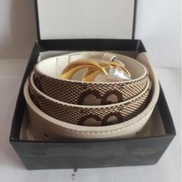 2023 Men Fashion Belt Luxury Men Designers Women jeans Belts Snake Big Gold Buckle Size 105-125 CM with box307O