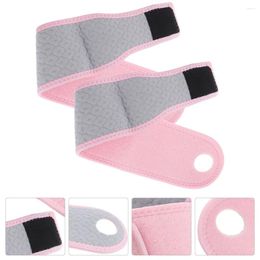 Knee Pads 2 Pcs Wrist Guard Sports Wristbands Gym Man Accessories Weight Lifting Brace Bracket