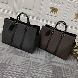 Men bags Sac Plat 24H handbag tote Briefcase Notebook computer bags designer Shoulder crossbody underarm genuine leather Luxury business office work pocket M46451