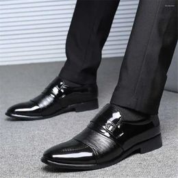 Dress Shoes Fall Mid-heeled Elegant Man Heels Goods 2024 Mens Formal Sneakers Sports Fashionable Offers