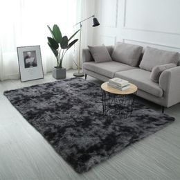 Plush Fur Carpet Livingroom Soft Shaggy Carpets Kids Room Hair Rugs Bedroom fluffy Rug Sofa Coffee Table Floor Velvet blanket Anti227C