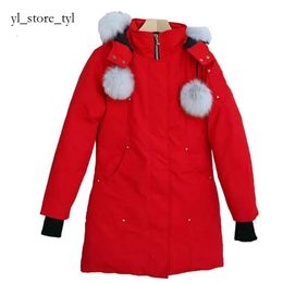 Mooses Knuckle Mooses Knuckle Jacket Down Men's Designer Down Jacket Winter Jackets Mens Womens Windbreaker His-and-hers Fashion Thermal Mooses White Fox Down 795