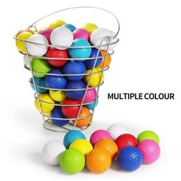 40 Golf PU Balls Indoor And Outdoor Training Balls Golf Elastic Soft Balls PU Foam Sponge Balls Made Of Resin Rubber Golf Ball 240124