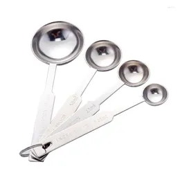 Measuring Tools Stainless Steel Kitchen Spoons Teaspoon Coffee Sugar Scoop Cake Baking Flour Cup Accessories