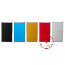 New Style Colorful Smoking Cigarette Cases Storage Box Portable Opening Innovative Dry Herb Tobacco Exclusive Housing Pocket Moistureproof Stash Case DHL