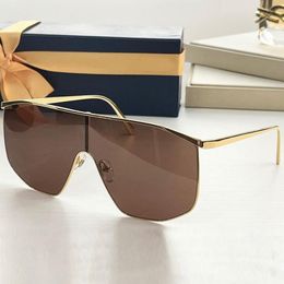 Popular mens or womens GOLDEN MASK SUNGLASSES 2022 autumn and winter series new design combines architectural silhouette with slen196g