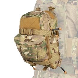 Nylon Outdoor Tactical Hydration Backpack Lightweight Waterproof Molle System Moll Pouch Edc Bag Hunting Camping Cycling 240124