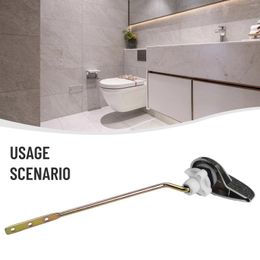 Bath Accessory Set 1Pcs Universal Toilet Tank Flush Lever Household Chrome Wrench Handle Bathroom Hardware Accessories