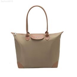 High End Vintage Oxford Briefcase Hand Bag Women's Large Travel Dumpling Shoulder Bag Ladies Waterproof Classic Nylon Tote Bag