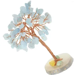 Decorative Flowers Crystal Tree Ornaments Decoration For Bedroom Household Cutainsforbedroom Metal