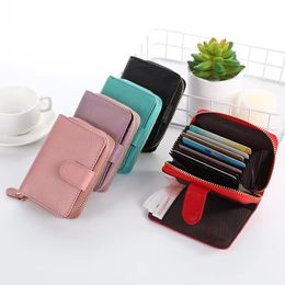 Great quality women designer card holders Genuine cowhide leather lady fashion casual coin zero wallets female casual clutchs no687