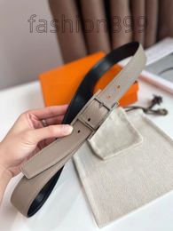 H belts for men designer high-end classic leather waistband men's lychee pattern belts woman H gold and silver Belt buckle belt he0413