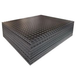 High density polyethylene sheet, PE paving pad, non-slip texture, light weight, easy to install, factory direct sales, customizable, large quantity discount