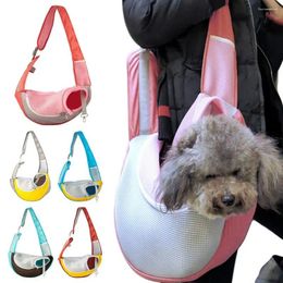 Dog Apparel Dog/Cat Portable Travel Single Shoulder Pet Carrier Embrace Bag Go Out Backpack Messenger