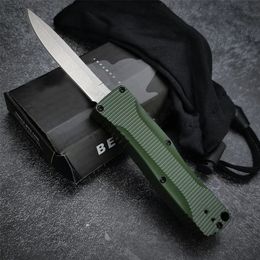 4850 BM Om AUTOMATIC Knife CPM-S30V Stainless Steel Blade Zinc Alloy Handle With Deep Carry Pocket Clip Wilderness Survival Rescue Knives