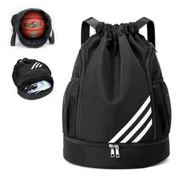 Gym Sports Bag Women's Drawstring Bolsas For Shoes Male Large Cycling Basketball Female Weekend Luggage Travel Yoga Backpack Men 240124