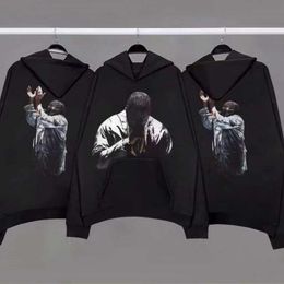 Designe Casual fashion wear kanyes classicLos Angeles concert exclusive sweater High street fashion multi-purpose hoodie