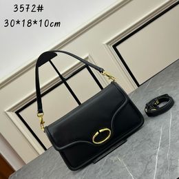 Designer Bag Soft grain calfskin Handbag Classic flip shoulder bag Women's Underarm bag Alphabet Logo Brand women's bag Fashion crossbody bag